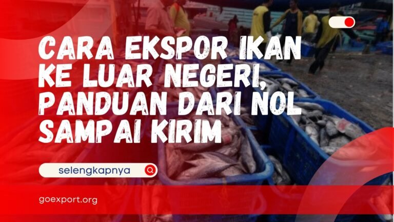 Cara Ekspor Ikan ke Luar Negeri, Panduan dari Nol Sampai Kirim Cara Ekspor Ikan