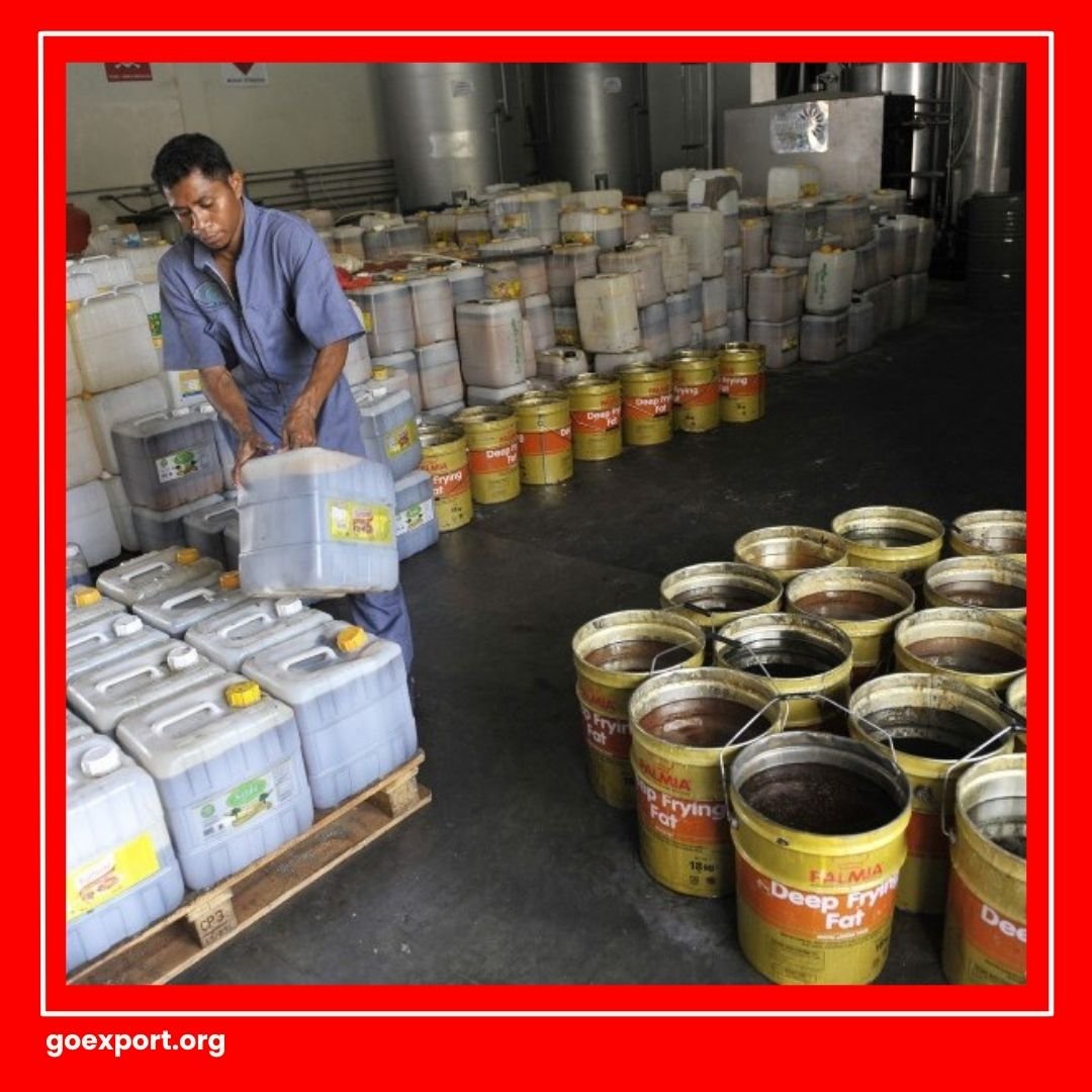 Cara Ekspor Minyak Jelantah