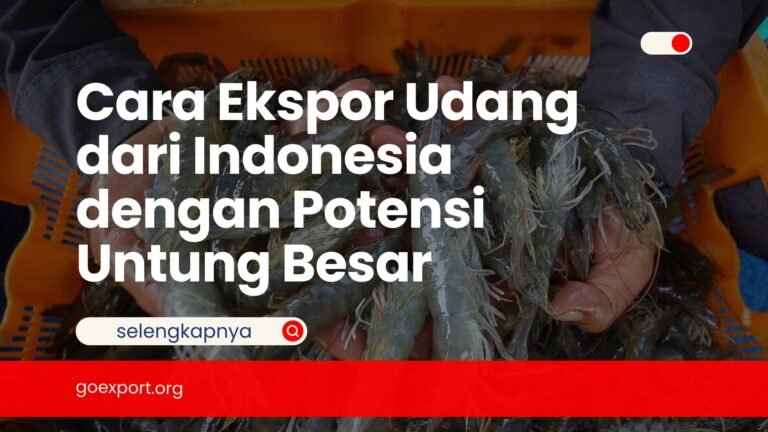 Cara Ekspor Udang dari Indonesia dengan Potensi Untung Besar Cara Ekspor Udang
